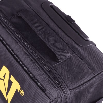 CAT Βαλίτσα Ταξιδιού Υφασμάτινη Μαύρη Μέγιστου Ύψους 71εκ. με 2 Ρόδες 84593/71