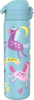Ion8 Παιδικό Παγούρι Μονόκερος Ανοξείδωτο Μπλε 600ml I8SS600PBUNIC