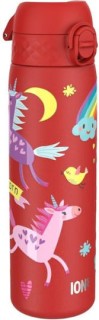 Ion8 Παιδικό Παγούρι Μονόκερος Ανοξείδωτο Κόκκινο 600ml I8SS600PRUNIC