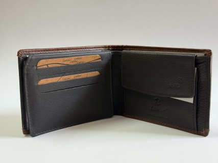 Lavor Δερμάτινο Ανδρικό Πορτοφόλι με RFID Μαύρο 1-3785