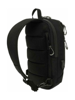 Polo Hub Ανδρική Τσάντα Στήθους σε Μαύρο χρώμα 9-07-174-2000