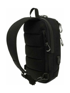 Polo Hub Ανδρική Τσάντα Στήθους σε Μαύρο χρώμα 9-07-174-2000