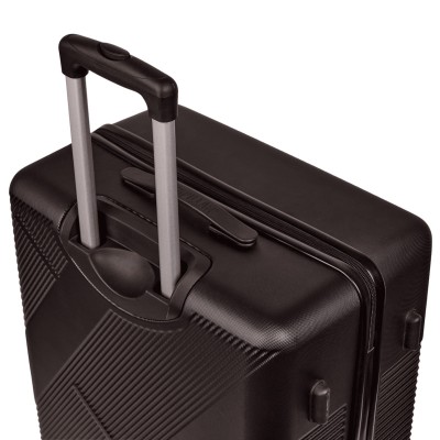CAT Βαλίτσα Ταξιδίου Καμπίνας Σκληρή Μαύρη με 4 Ρόδες Ύψους 54εκ. 84810-01