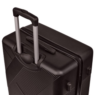 CAT Βαλίτσα Ταξιδίου Καμπίνας Σκληρή Μαύρη με 4 Ρόδες Ύψους 54εκ. 84810-01