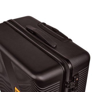 CAT Βαλίτσα Ταξιδίου Καμπίνας Σκληρή Μαύρη με 4 Ρόδες Ύψους 54εκ. 84810-01