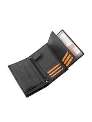 Lavor 1-3315 Δερμάτινο Ανδρικό Πορτοφόλι με RFID Μαύρο