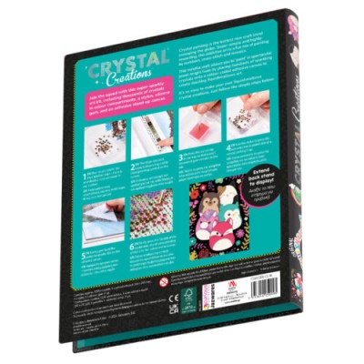 Crystal Creations: Squishmallows Κατασκευή με Χρωματιστά Κρυσταλλάκια