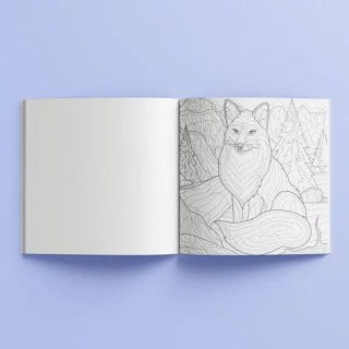 Hinkler Artmaker Animals Creative Colouring Book