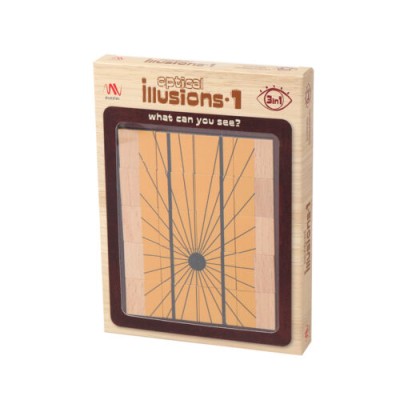 Παζλ Οπτικής Ψευδαίσθησης 3 in 1 Vol. 1