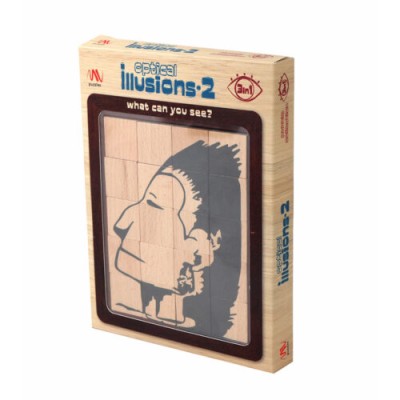 Παζλ Οπτικής Ψευδαίσθησης 3 in 1 Vol. 2