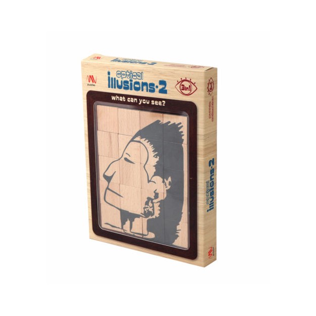 Παζλ Οπτικής Ψευδαίσθησης 3 in 1 Vol. 2