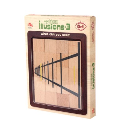 Παζλ Οπτικής Ψευδαίσθησης 3 in 1 Vol.3