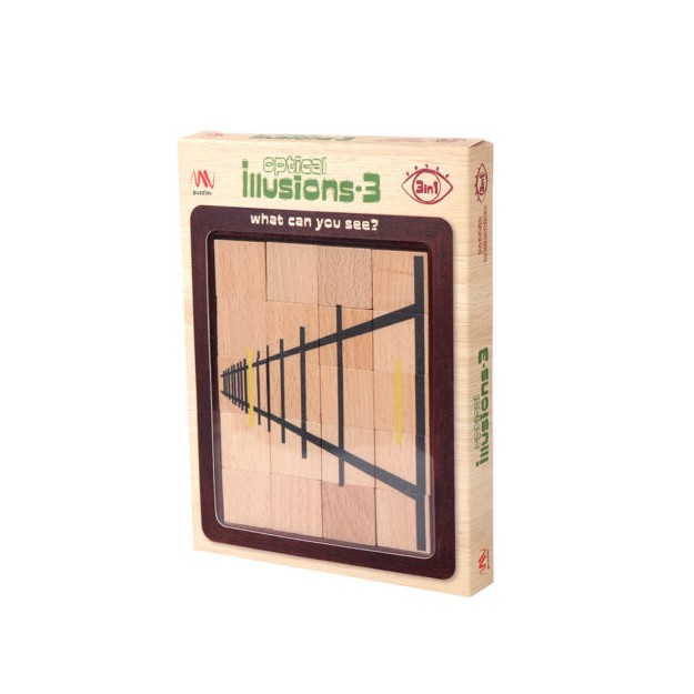 Παζλ Οπτικής Ψευδαίσθησης 3 in 1 Vol.3