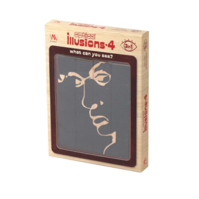 Παζλ Οπτικής Ψευδαίσθησης 3 in 1 Vol.4