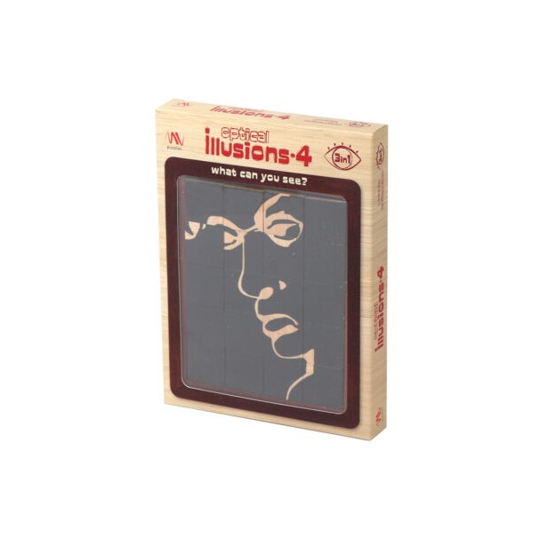 Παζλ Οπτικής Ψευδαίσθησης 3 in 1 Vol.4
