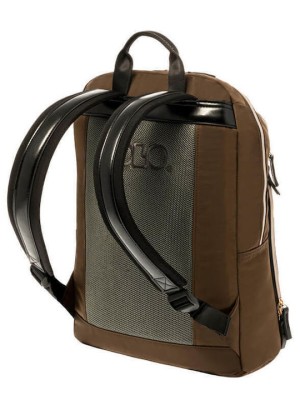 Polo Dora Υφασμάτινο Σακίδιο Πλάτης Καφέ 9-07-021-7900