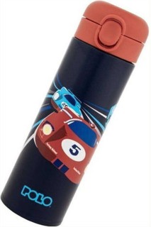 Polo Παιδικό Παγούρι Θερμός Ανοξείδωτο με Καλαμάκι 500ml 9-49-005-8347