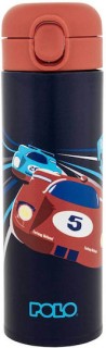 Polo Παιδικό Παγούρι Θερμός Ανοξείδωτο με Καλαμάκι 500ml 9-49-005-8347