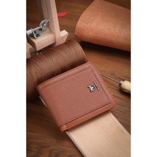 Δερμάτινο πορτοφόλι Bull Captain QB07 Καφέ