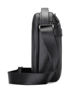 Bange 2876 Ανδρική Τσάντα Ώμου / Χιαστί σε Μαύρο χρώμα