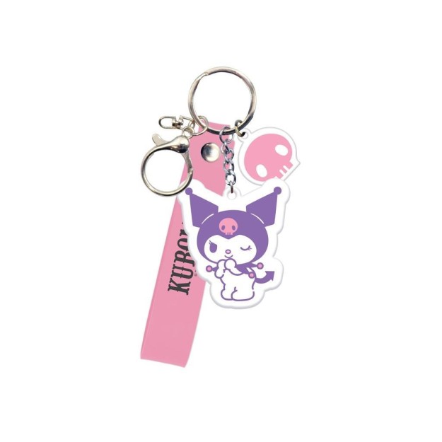 Μπρελοκ Kuromi 1 Ροζ