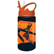 Παγούρι Παιδικό Αλουμινίου με Καλαμάκι Basket