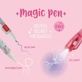 Legami Milano Magic Unicorn Στυλό Ballpoint Πολύχρωμο με Μπλε Μελάνι MINKIT1
