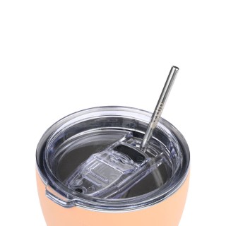 ESTIA ΘΕΡΜΟΣ COFFEE MUG SAVE THE AEGEAN 350ml PEACH FUZZ