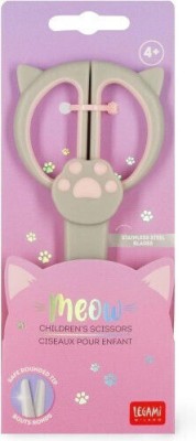 Legami Milano Παιδικό Ψαλίδι Χειροτεχνίας για Αριστερόχειρες 12εκ. με Πλαστική Λεπίδα Γκρι KSCI0001 1τμχ