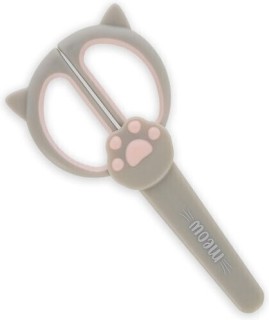 Legami Milano Παιδικό Ψαλίδι Χειροτεχνίας για Αριστερόχειρες 12εκ. με Πλαστική Λεπίδα Γκρι KSCI0001 1τμχ