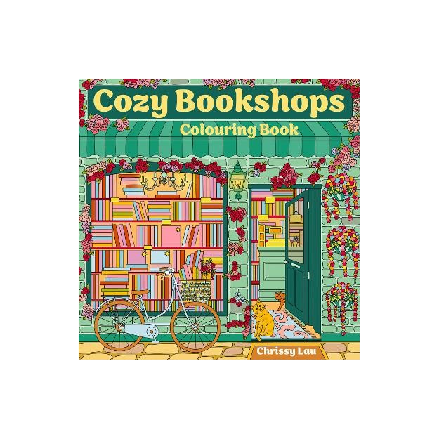 COZY BOOKSHOPS: COLOURING BOOK