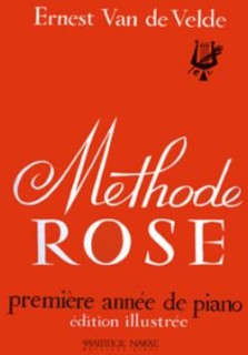 METHODE ROSE PREMIERE ANNEE DE PIANO
