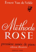 METHODE ROSE PREMIERE ANNEE DE PIANO