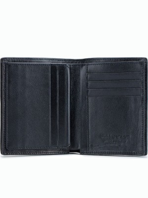 Bull Captain QB-027 Δερμάτινο Ανδρικό Πορτοφόλι με RFID Μαύρο