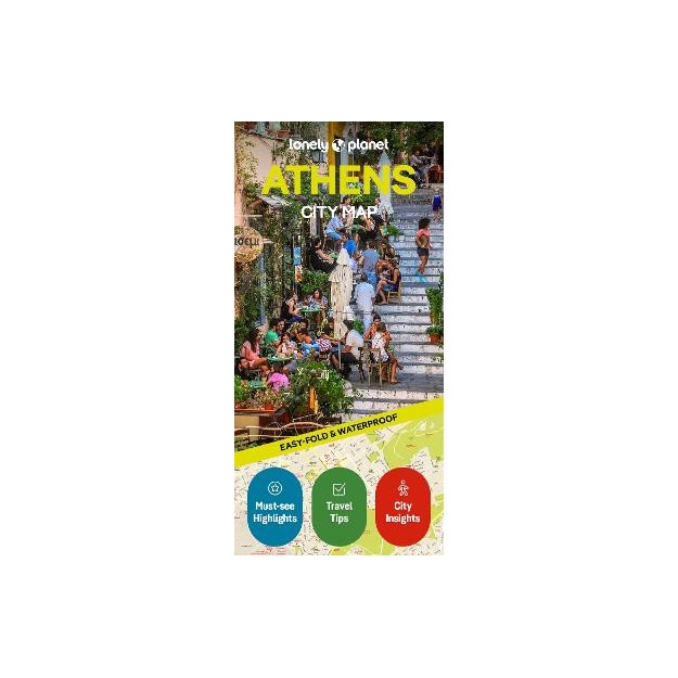LONELY PLANET : ATHENS CITY MAP 2ND ED