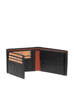 Lavor 1-5114 Δερμάτινο Ανδρικό Πορτοφόλι με RFID Μαύρο