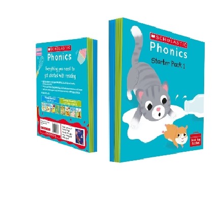 SCHOLASTIC PHONICS: STARTER PACK 1 - PHONICS BOOK BAG READERS