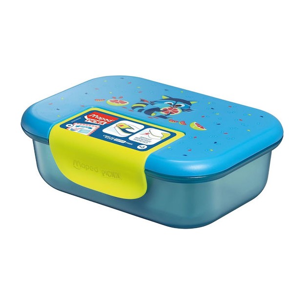 Maped Picnik Πλαστικό Παιδικό Δοχείο Φαγητού 0.9lt Γαλάζιο