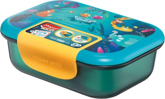 Maped Picnik Πλαστικό Παιδικό Δοχείο Φαγητού 0.9lt Tropical