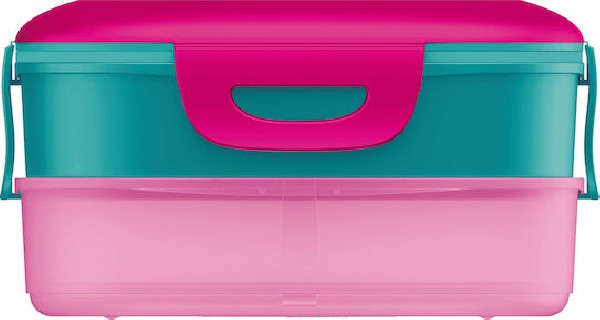 Maped Picnik Πλαστικό Παιδικό Δοχείο Φαγητού Barbie 1.4lt Ροζ