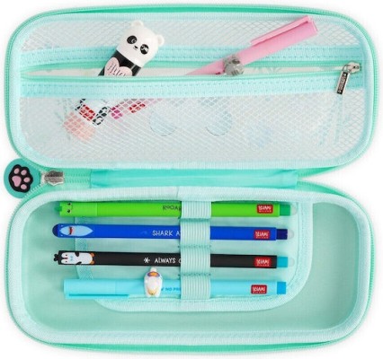 Legami Milano Κασετίνα Σκληρή με 1 Θήκη Πετρόλ ''Panda'' PCR0005
