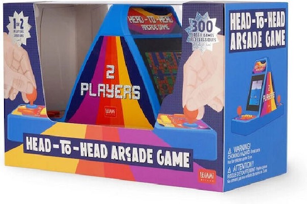 Legami Milano Head-to-Head Arcade Game Ηλεκτρονική Παιδική Ρετρό Κονσόλα για 4+ Ετών HTH0001
