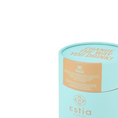 ESTIA ΘΕΡΜΟΣ COFFEE MUG SAVE THE AEGEAN 500ml BERMUDA GREEN