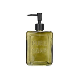 ESTIA ΑΝΤΛΙΑ ΣΑΠΟΥΝΙΟΥ PURE SOAP ΓΥΑΛΙΝΗ 520ml ΠΡΑΣΙΝΗ