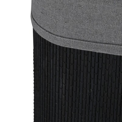 ESTIA ΚΑΛΑΘΙ ΑΠΛΥΤΩΝ BAMBOO ESSENTIALS 60LT ΠΤΥΣΣΟΜΕΝΟ ΟΡΘΟΓΩΝΙΟ ΜΑΥΡΟ ΝΕΑ ΠΛΕΞΗ