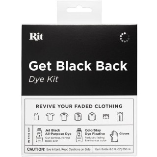 Rit Get Black Back Dye Kit
