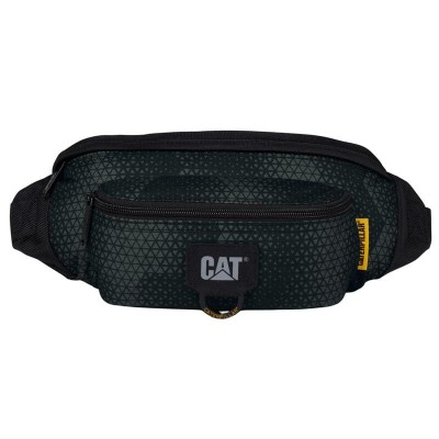 CAT Τσαντάκι Ανδρικό Υφασμάτινο Μαύρο Μέσης 84062-661