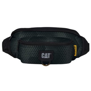 CAT Τσαντάκι Ανδρικό Υφασμάτινο Μαύρο Μέσης 84062-661