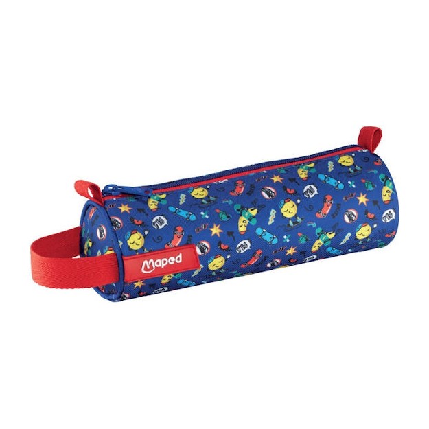 Κασετινα Maped Βαρελακι 1 Θηκη Μπλε Skate 932908