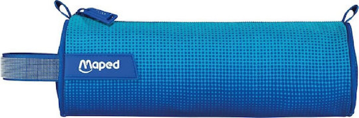 Maped Κασετίνα Βαρελάκι με 1 Θήκη Μπλε 932900